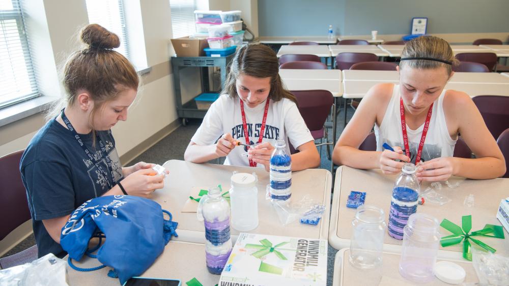 Penn State Behrend hosts GE Girls STEM camp Penn State University